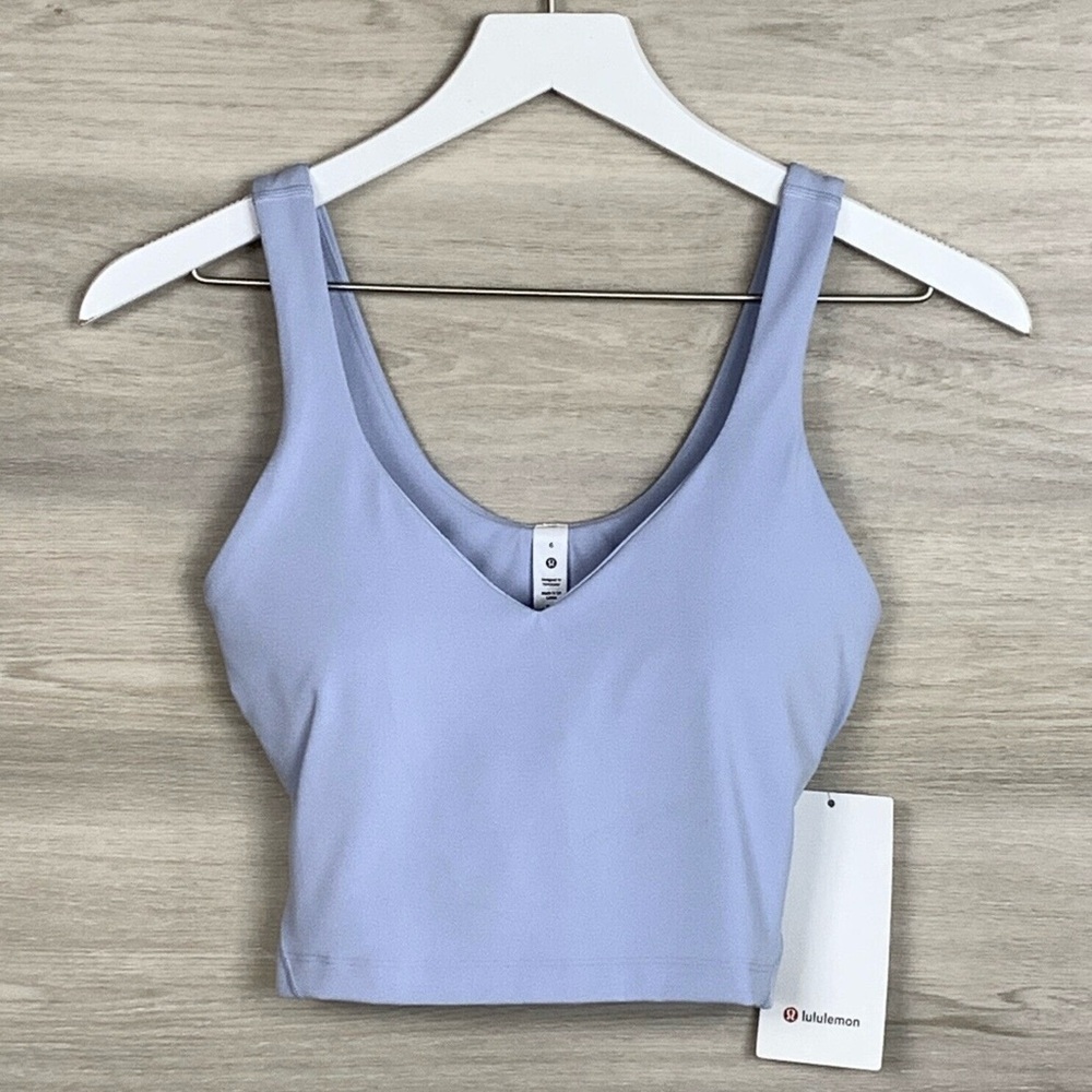 Lululemon Align Tank in Blue Linen size 4